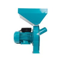Moara electrica cereale si știuleți, cuva mare, 240 kg/oră, cutite ranforsate, 4 site incluse