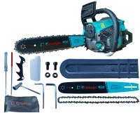 Drujba benzina 5500+, lama 38 cm, 2 lame si 2 lanturi incluse, tehnologie Easy Start