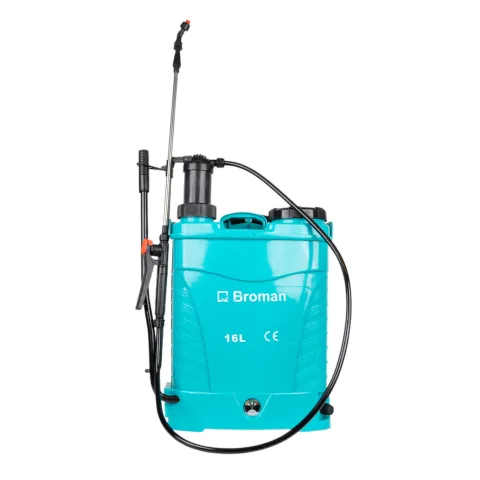 Pompa de stropit electrica 2in1, 16 litri, lance telescopica, 3 duze, maner si ham,