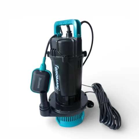 Pompă de apă submersibilă QDX-0.60, debit 25 L/min, 0,75 CP, înălțime de pompare 22 m
