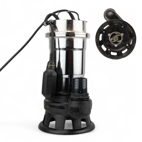 Pompa de apa murdara pentru fosa, inox, cu cutit Power-Cut, WQD-K