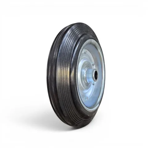 Roata bruta 250 mm, gri metal
