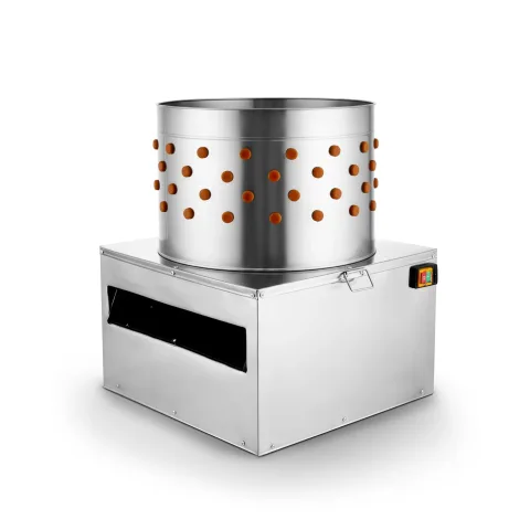 Deplumator MS60 2200 W, 30 buc /minut, profesional cu motor electric pentru pasari de curte