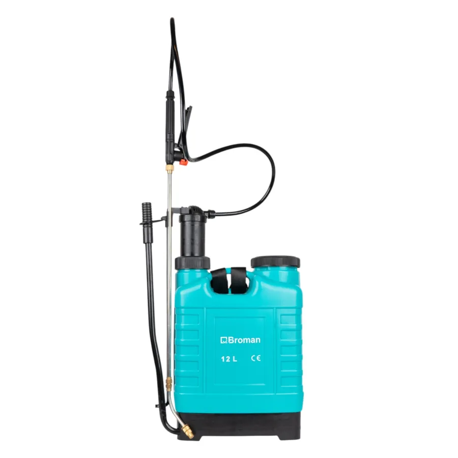 Pompa de stropit manuala 12 L, cu 2 tije, pentru gradina