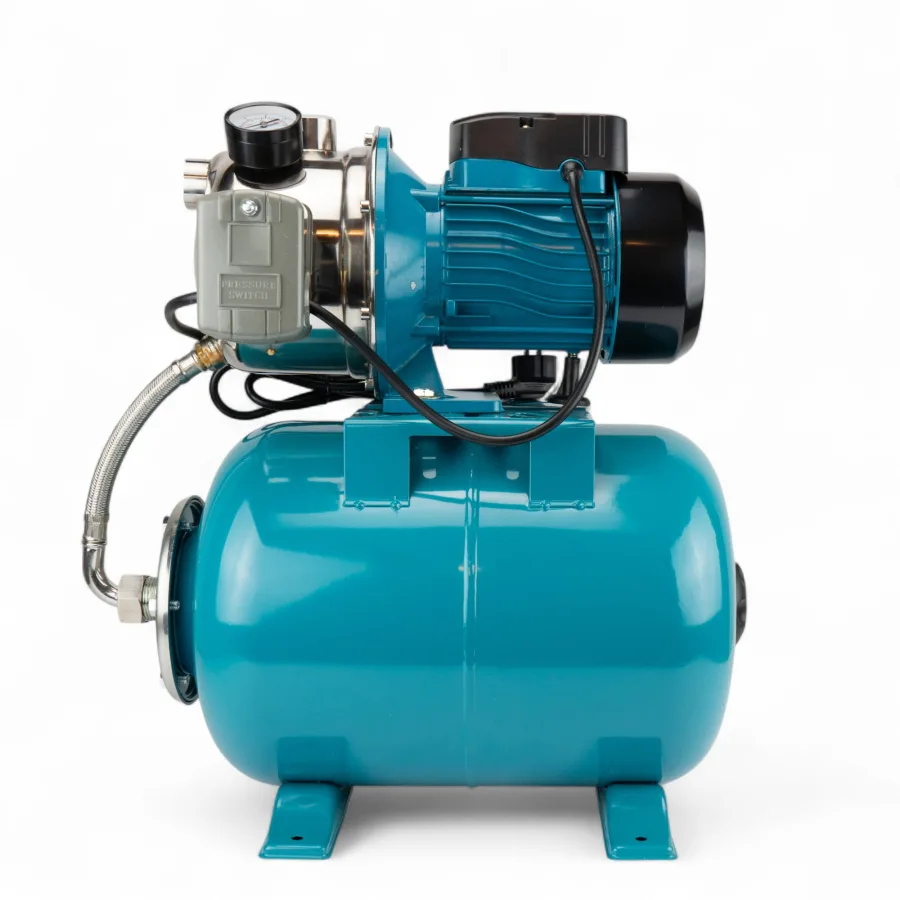 Pompa de apa Broman CUPRU AutoJet 100S – hidrofor complet, 1800 W, 2 CP
