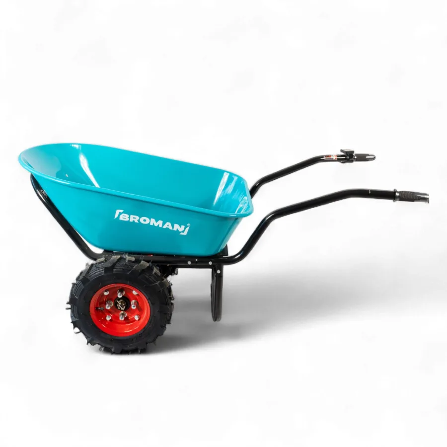 Roaba electrica Broman DUO 24V, 500 W, 12 Ah, capacitate 250 kg