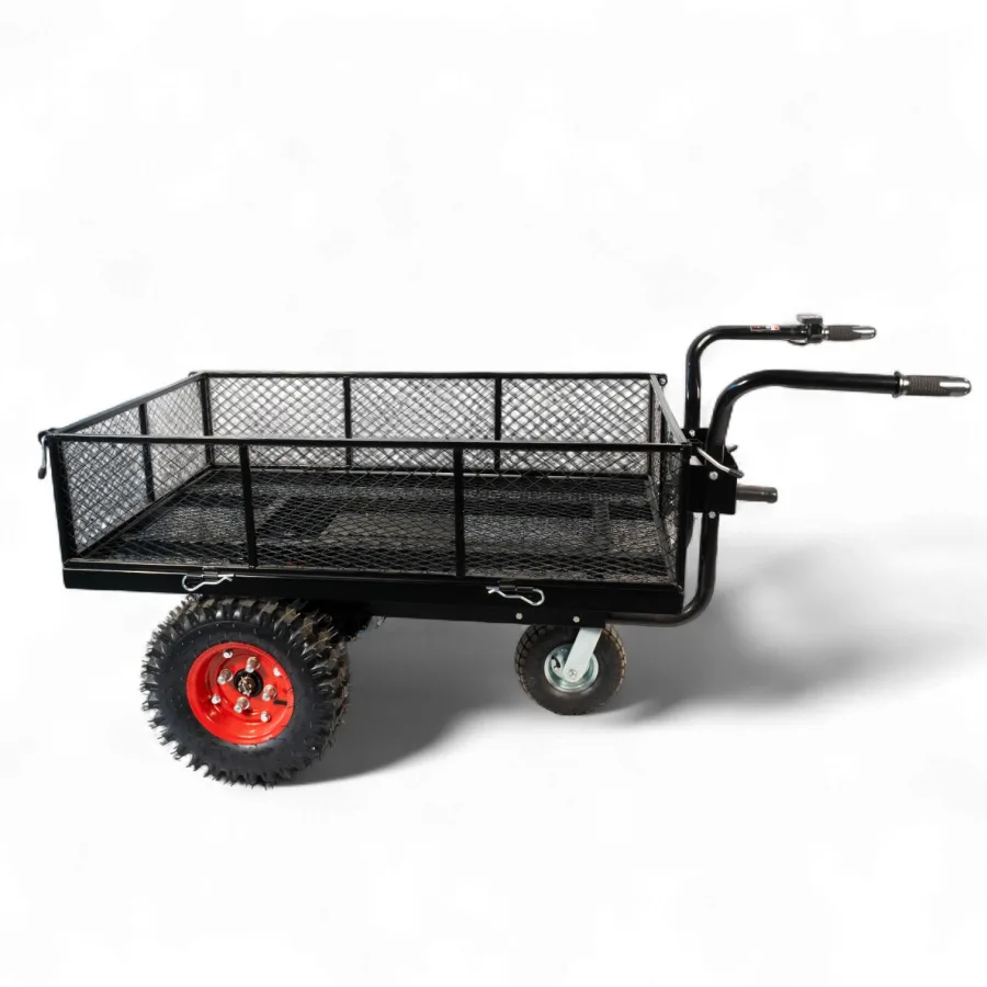 Carucior electric EWB7800, 500W, 24V, 12Ah, 250 kg, tava metalica plasa