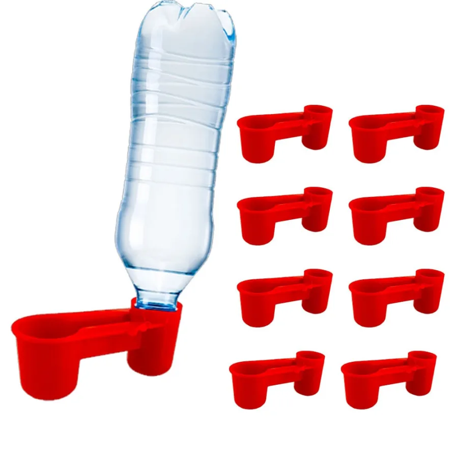 Adapatoare pentru pui cu capac pentru sticla (set 10 buc)