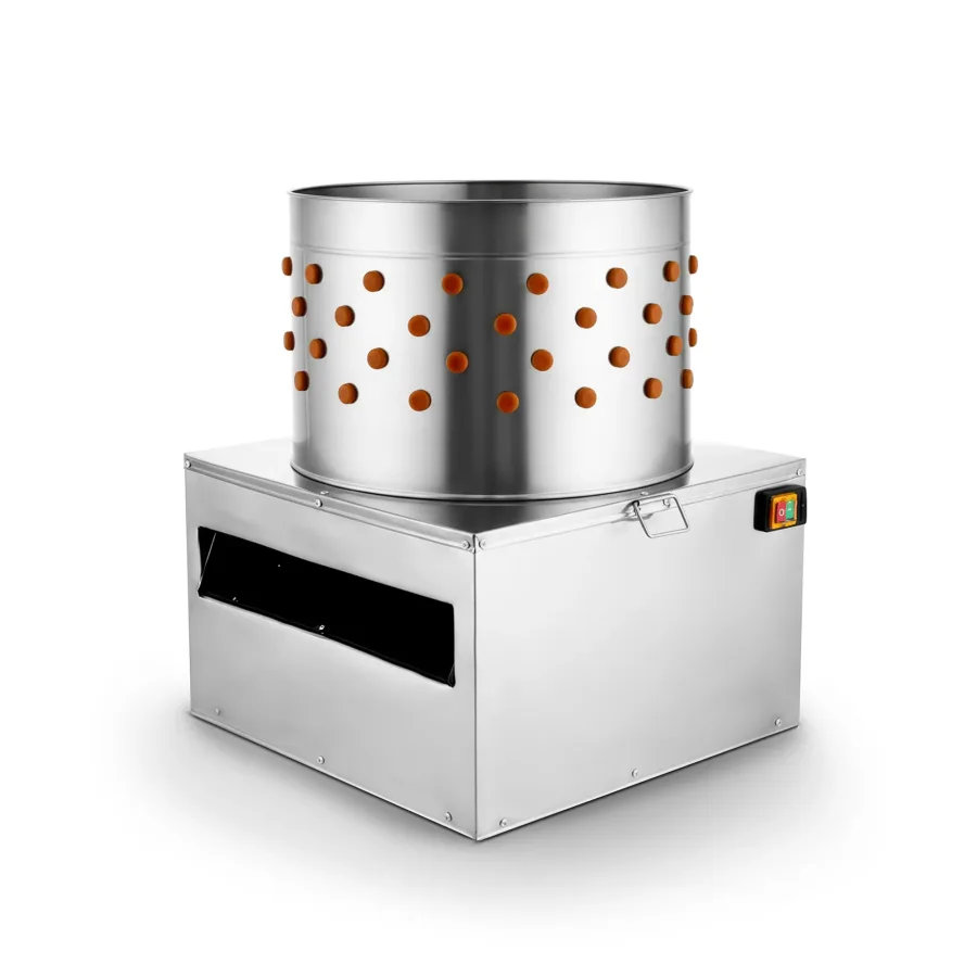 Deplumator MS60 2200 W, 30 buc /minut, profesional cu motor electric pentru pasari de curte